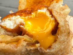 -小红车炸蛋葱油饼