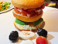 混合时果甜甜圈汉堡-Lets burger非常汉堡·环球风味(蓝色港湾店)