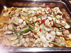 辣炒花蛤-笔墨纸虾之烧烤海鲜虾尾(好爱广场店)