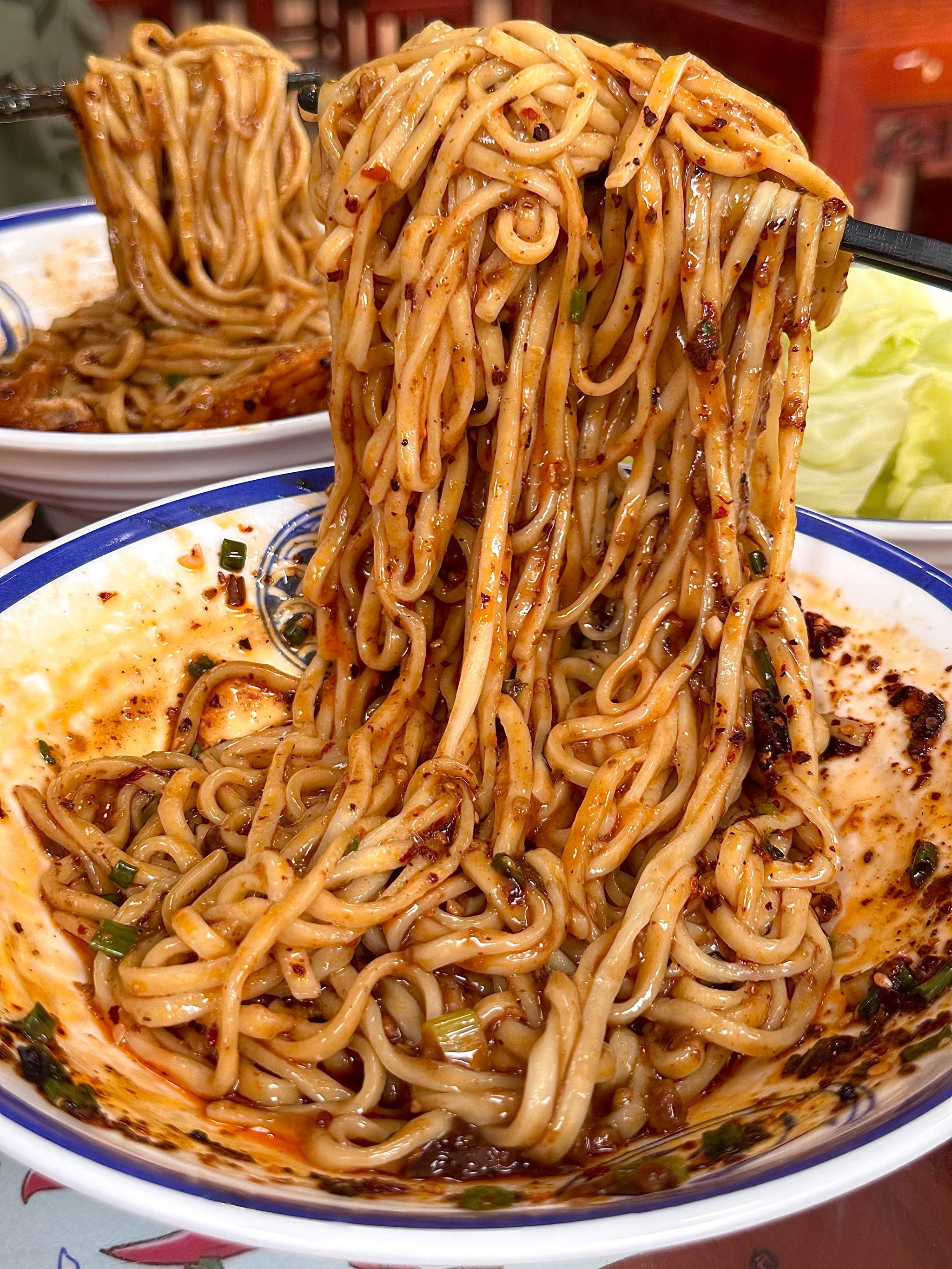 今日宜嗦面!连调料都想嗦干净[ok]