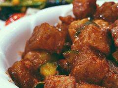 煎粉牛肉-李连贵熏肉美食酒楼(东市商贸店)