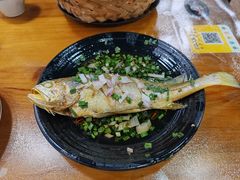 清蒸黄鱼-星记小馆·小蓝龙·老南京砂锅菜(上海路店)