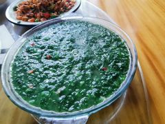 南瓜叶-芦茨金富饭庄·25年老字号·专做稻草鸡