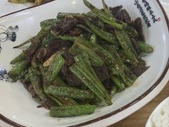 杭椒炒驴肉-王胖子驴肉火烧(鼓楼店)