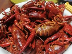 香辣小龙虾-临水阁农家乐饭店