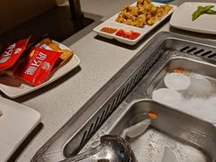 自助取餐区-海底捞火锅(河东万达广场店)