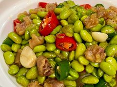 鸭脚拐蒸毛豆米-味好美土菜(迎宾东路店)
