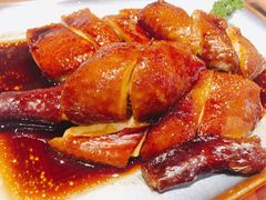 玫瑰豉油鸡-皇后餐厅-煲仔·小菜·打边炉(古北店)