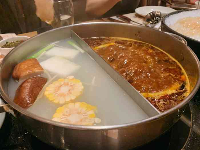 协成海鲜火锅(日华店)-"海鲜很新鲜 鲜甜 鹅肝为啥做的这么厚呢.