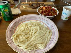 -歹歹的加个面过油肉拌面