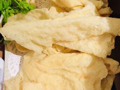 炸腐竹-仄园围炉坊·牛肉火锅·汕头卤水火锅(蛇口店)