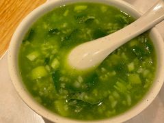 小米青菜海参粥-老边饺子馆(金源店)