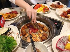 -佰烧海鲜烤肉火锅自助(世茂国际广场店)