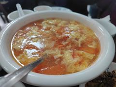 西红柿鸡蛋汤-清真永恒华威肉饼(潘家园店)