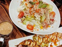 吞拿鱼蔬菜沙拉-小川洋风料理(街道口店)