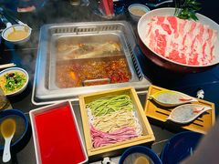 三色蔬菜面-大隐·成都火锅Bistro(合生麒麟新天地店)