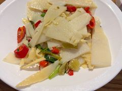 碧绿酸菜炒笋衣-小堂宴·老厦门码头小炒(厦大店)