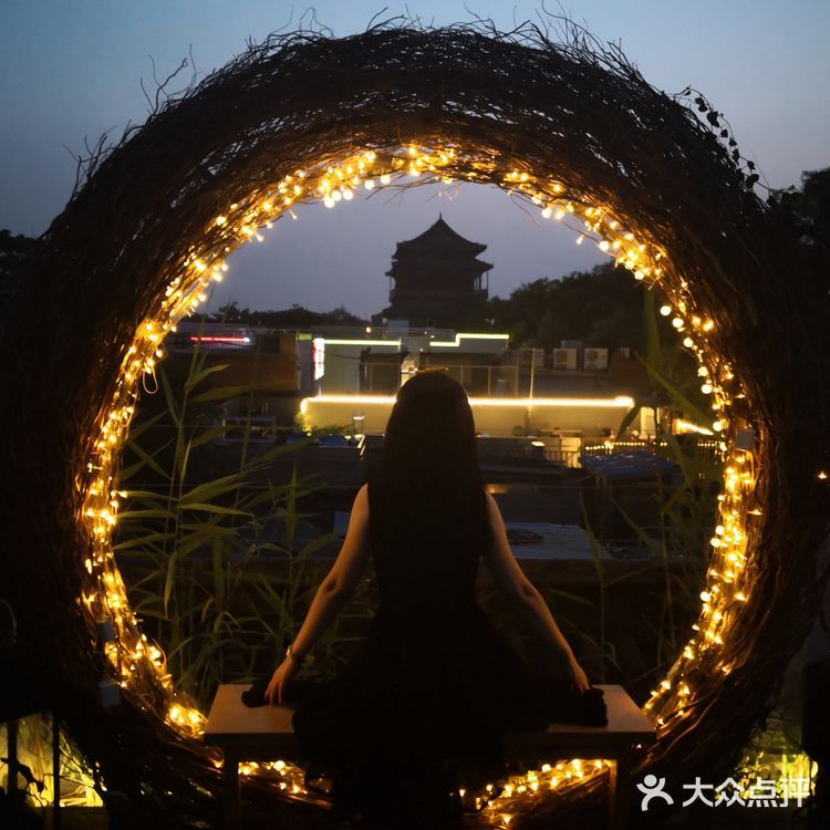 可以看的到鼓楼的鸟窝