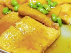 山菌虾仁烧豆腐-聚友斋(陶瓷琉璃馆水晶街店)
