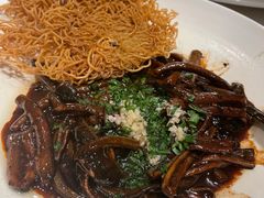 响油鳝丝配上海两面黄-海味观(老西门店)