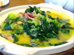 青菜咸肉烧河蚌-扬州狮子楼·非遗淮扬菜(东关街店)