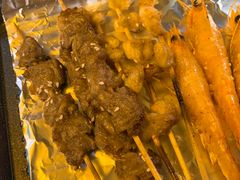 -路边摊小炉子烧烤