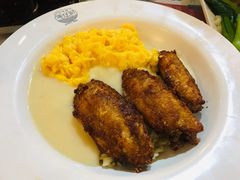 芝士炒蛋撈雞扒公仔麵-深仔记茶餐厅(亚士厘道店)