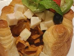 面包冰淇淋水果沙拉-大鸭梨烤鸭(甘家口店)