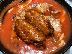 番茄浓汤鸡翅猪扒通粉-华嫂冰室(尖沙咀店)