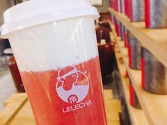 奶酪红草莓-LELECHA乐乐茶(上海五角场万达广场店)