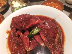-草家酱蟹炭火烤肉店(珲春南路一店)