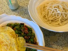 茄子肉丁小公鸡双拼拌面-文三里屯面馆(三里屯店)