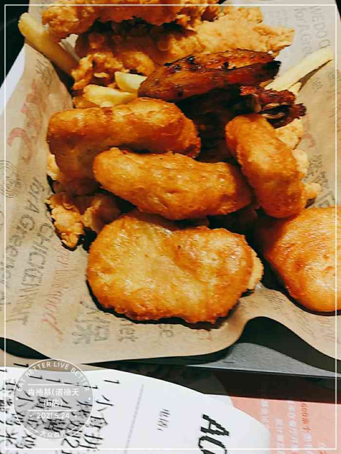 肯德基(诺德天街店)-"材料很丰富,汁汁厚牛排 很厚很大一块,很.