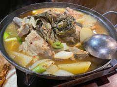 土豆脊骨汤-青春韩国料理(汽博店)