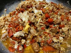 干锅蛋香花猪肉-时间仓(月湖公园店)