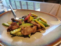鹅肝酱炒猪颈肉-宁海安岚·南溪阁全日餐厅
