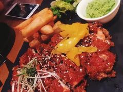 炭烧蜜汁巨大鸡排-Let's Taipei 非常烘焙(太古里店)