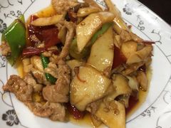 蘑菇肉片-口口香小吃店