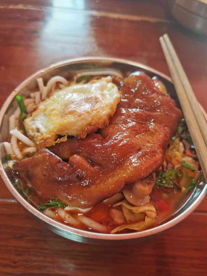 阳关立交桥龙家小吃泡椒牛肉猪脚粉(美观苑店)-"今天从外地飞回贵阳我