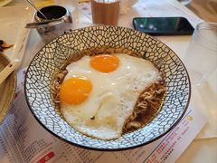 餐肉煎双蛋-大哥餐厅(西城花园店)