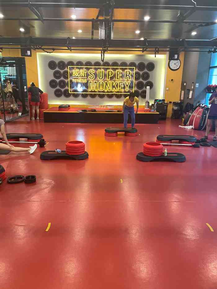 supermonkey超级猩猩健身(威新店)-"当时去上的是燃脂比较厉害的甩绳