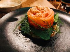 三文鱼配薄片-BOR Eatery(安福路店)