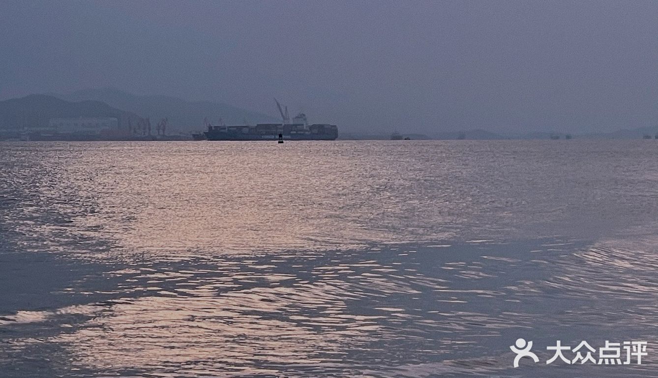 冬天厦门海滩的日落🌄白城沙滩打卡