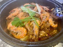 招牌鸡煲虾-蜀八婆鲍鱼鸡虾煲虾(东方广场店)