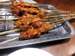 特色碳烤羊肉串-老兰家传统烧烤炒菜泡馍(小南门店)