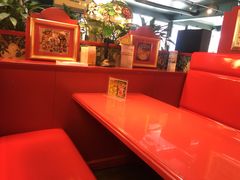 餐具摆设-幸运小丑汉堡(Bay Area本店)