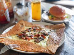 鸡蛋蘑菇熏肉荞麦可丽饼-RAC BAR(安福路店)