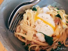奶油培根半熟蛋意面-EN SPACE恩空间