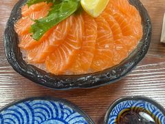 刺身三文鱼薄切-二元寿司屋(江南西店)