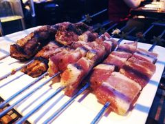 原味五花肉-三个蒙古大叔羊肉串(大宁店)